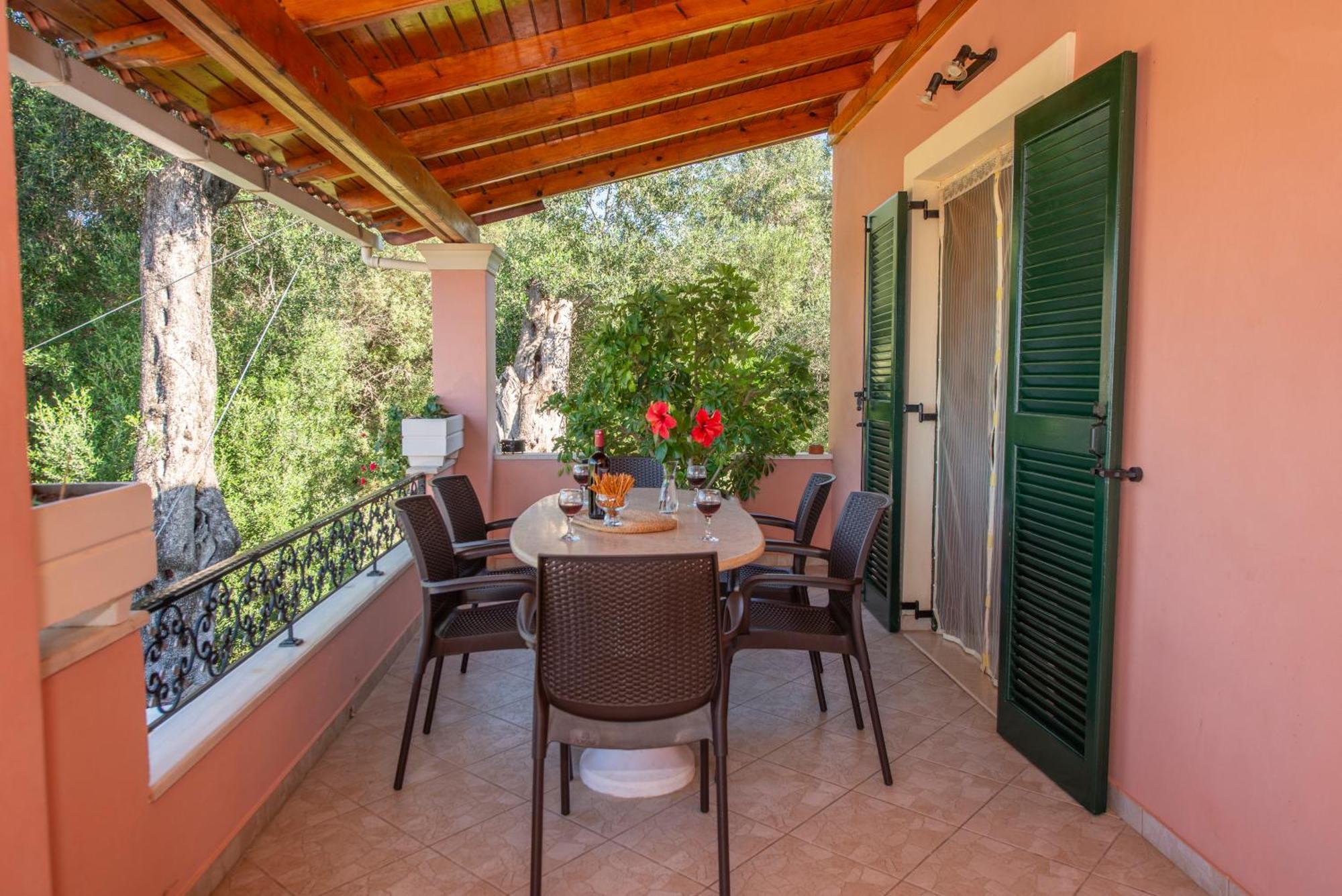 Villa Eleni Peritheia Agios Spyridon  Esterno foto